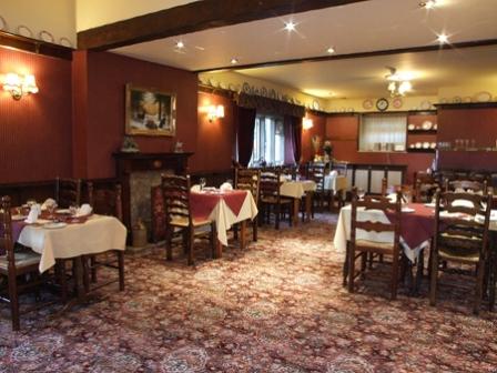 Restaurant, The Buck Inn, Malham, Yorkshire Dales
