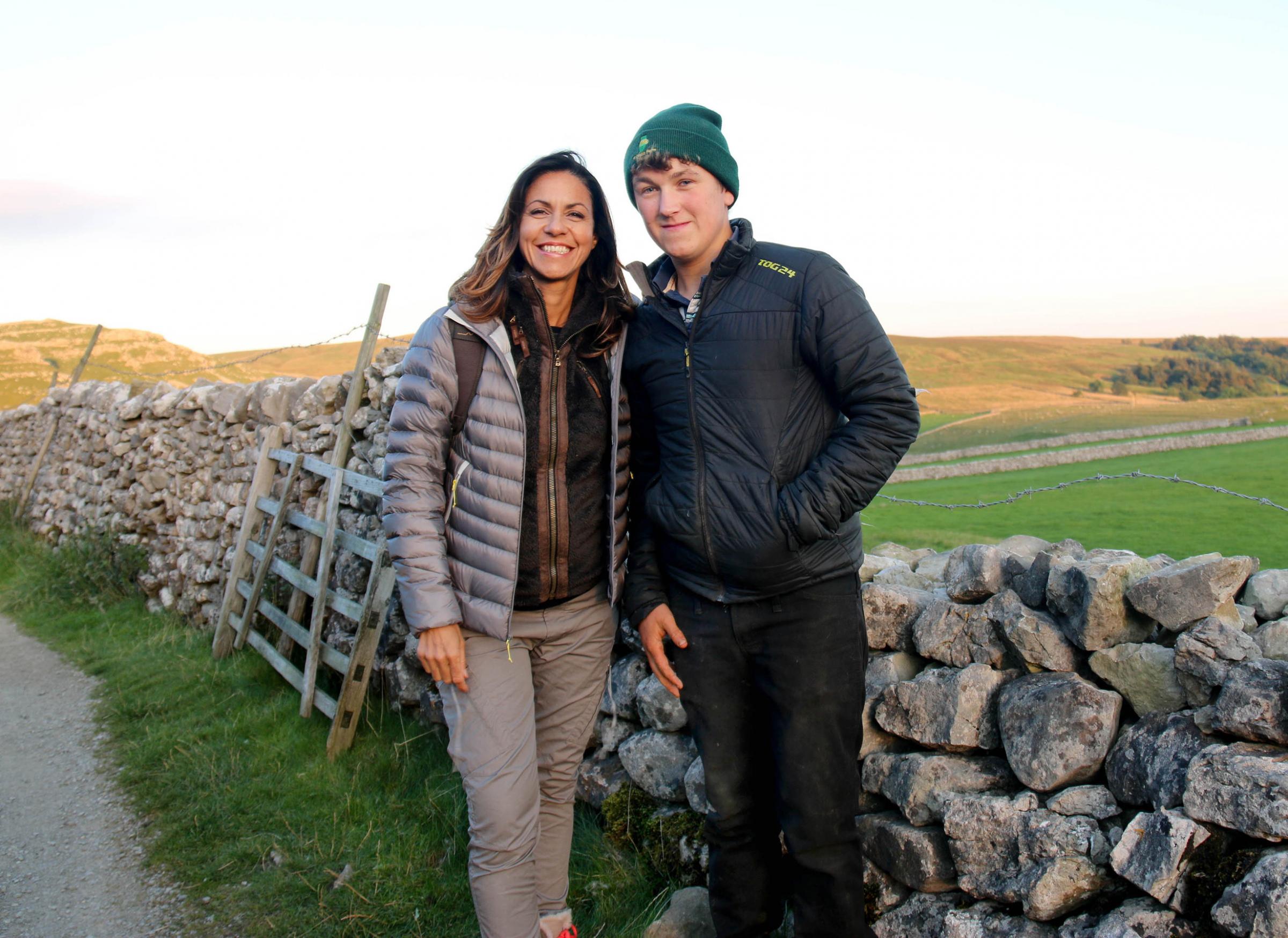 Julia Bradbury Malham Walk