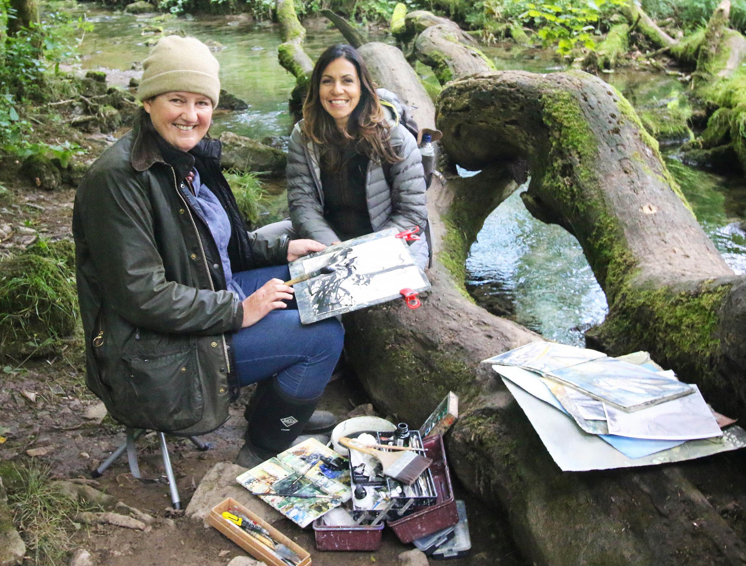 Julia Bradbury Malham Walk