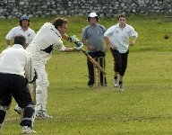 Malhamdale Cricket Club v Hartlington 13th July 2006, courtesy Yorkshire Post