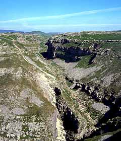 Gordale Limestone View, Malham, Yorkshire Dales.