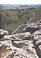 View south from limestone pavements, Malham