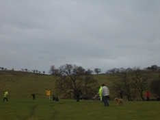 Winter Tour action, January 2009, Malham v Appletreewick